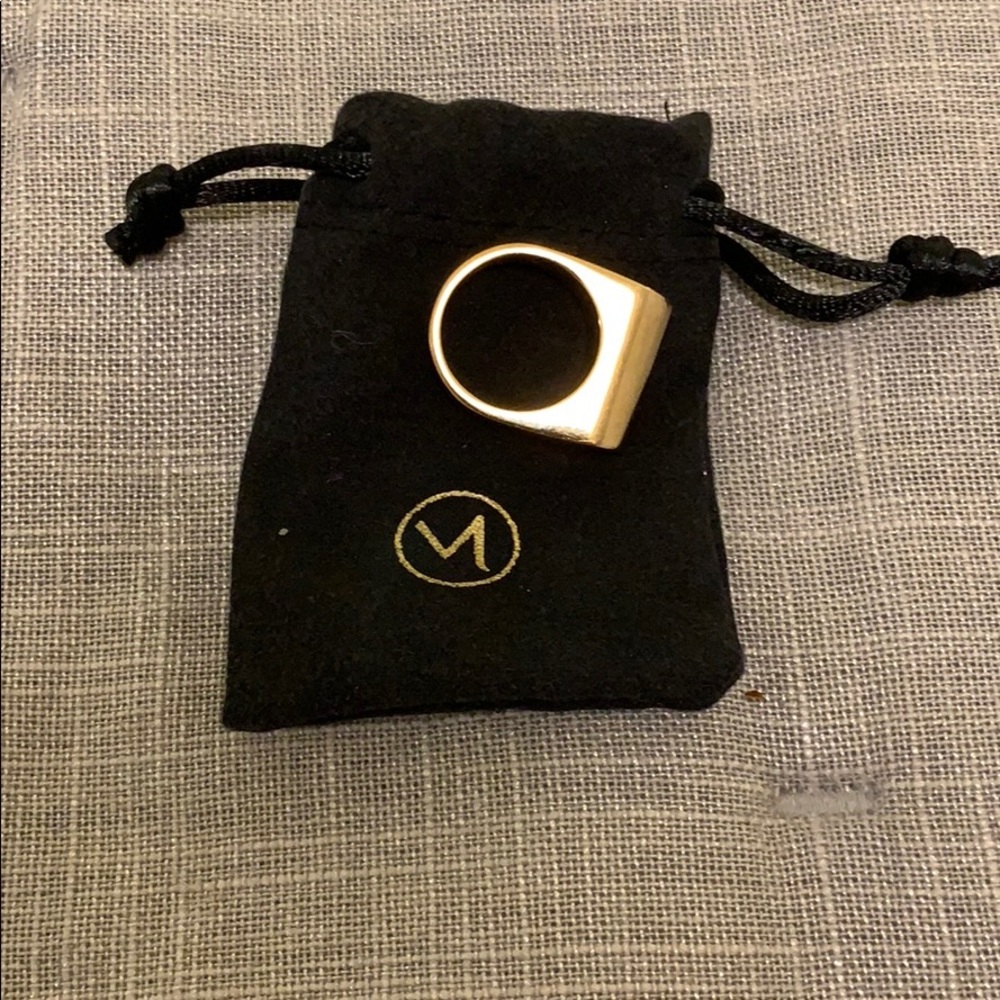 JCrew gold plated ring